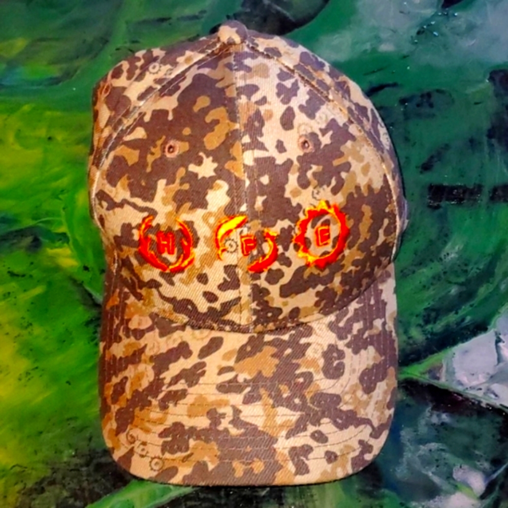 New Era camouflage fitted hat